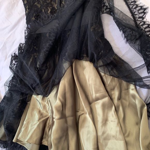 Jessica McClintock formal/prom/special occasion lace dress. - Picture 3 of 15